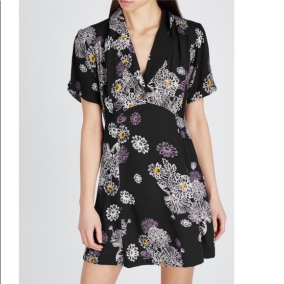 Free People Dresses & Skirts - FREE PEOPLE Blue Hawaii Mini Dress